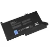 Battery Grün Cell DE127V2 for DELL Latitude — 11.4 V LiPo 2700 mAh, 3-cell, Schwarz