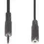 Audiokabel 3,5mm e+p B 125 Schwarz 3m