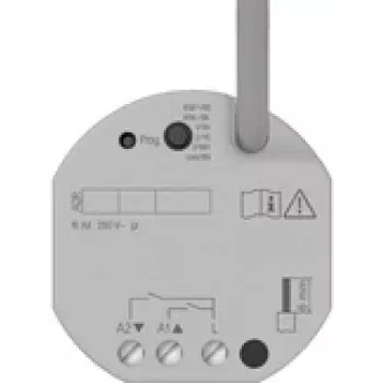 Lichtschalter Jung 230021SU, Kunststoffgehäuse, Bemessungsspannung 230 V