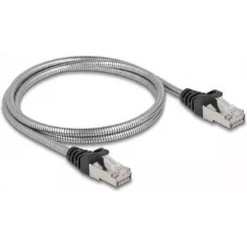Netzwerkkabel DeLOCK RJ45 Kabel Cat.6A U/FTP RJ-45 1m Silber