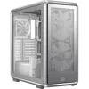 PC Midi Tower Cooler Master MasterFrame 600 Mesh Silber — unterstützt ATX/EATX, vorne 2×200mm, 2,5-Zoll/3,5-Zoll-Laufwerke