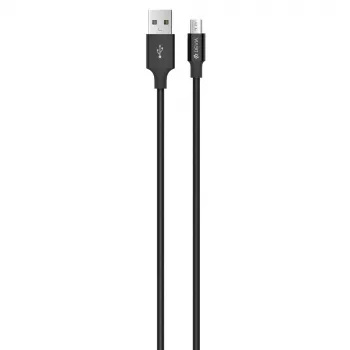 USB Micro-B Kabel Devia Pheez Serie 5V 2,4A 1 m — Schwarz