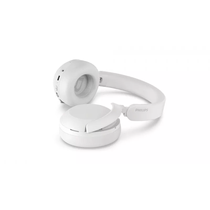 Philips TAH8000EWT/00 Kopfhörer/Headset Kabellos Kopfband Anrufe/Musik USB Typ-C Bluetooth Weiß