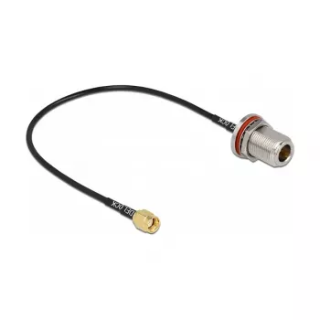 Antennenkabel DeLOCK 89059 RP-SMA-Stecker auf N-Buchse RG-174 30 cm
