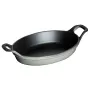 Ovale Mini-Back- und Auflaufform Staub 250 ml Graphit