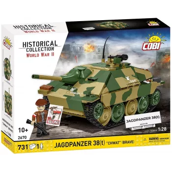 Cobi Blocks Jagdpanzer 38t Brave Konstruktionsset, 731 Teile