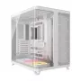 PC-Gehäuse Corsair AIR 5400 LX-R RGB iCUE LINK Midi Tower Weiß — ATX/EATX/Micro-ATX/Mini-ITX, gehärtetes Glas, 1×3,5 Zoll + 2×2,5 Zoll Einschübe, 120-mm-Lüfterunterstützung