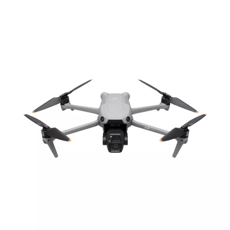 Quadcopter DJI Air 3s RC-N3 — 50-MP-Kamera, 4K 3840×2160, 4 Rotoren, max. 27 m/s, Reichweite 32.000 m, 4276-mAh-Akku, grau