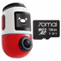 Dash Cam 70mai Omni X800 4K mit 128 GB 70mai SD-Karte, Rot