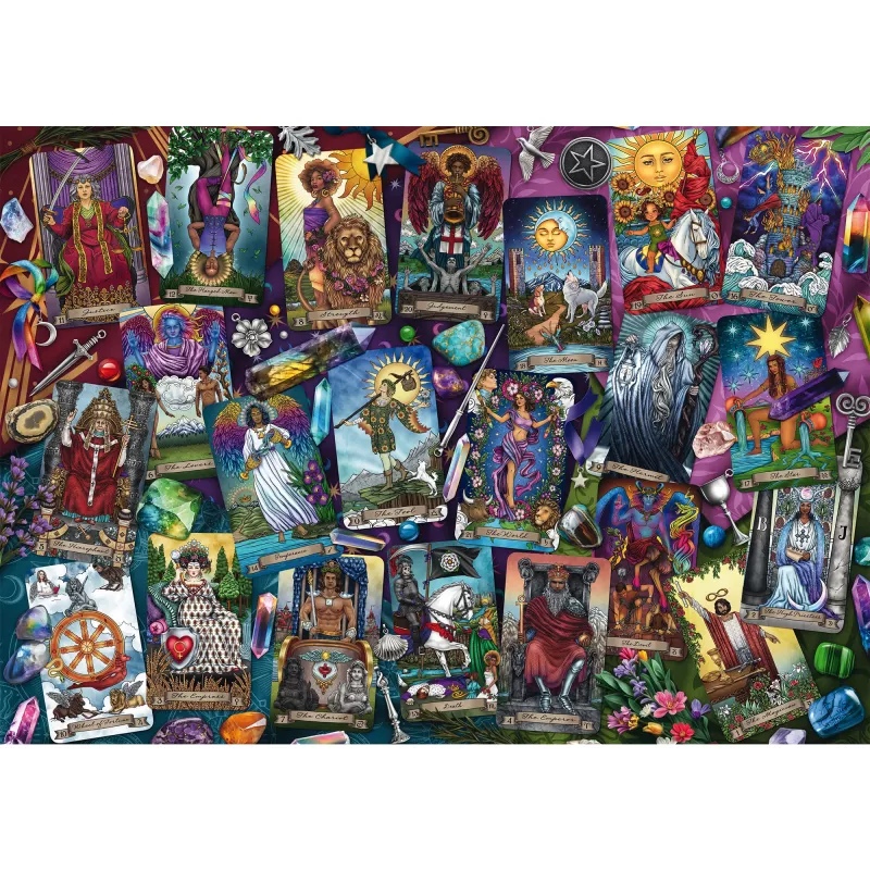 Puzzle, schmidt spiele Mysterious Tarot Cards — 1000 Teile