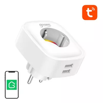Smart-Steckdose WiFi Gosund SP112 2xUSB, 16A, Tuya