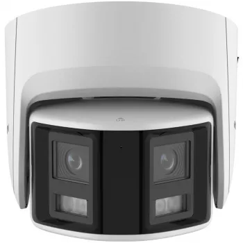 IP-Überwachungskamera Hikvision DS-2CD2346G2P-ISU/SL 4MP Turret, 2,8 mm Objektiv, 180° Sichtfeld, IR 30 m, IP67, PoE/DC