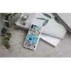 Handyhülle iKins für iPhone XS / iPhone X S – weiß poppin rock schützende Rückabdeckung