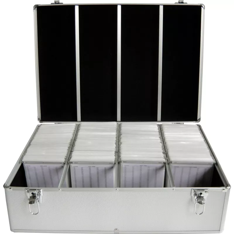 Box case MediaRange BOX78 für 1000 Discs Silber