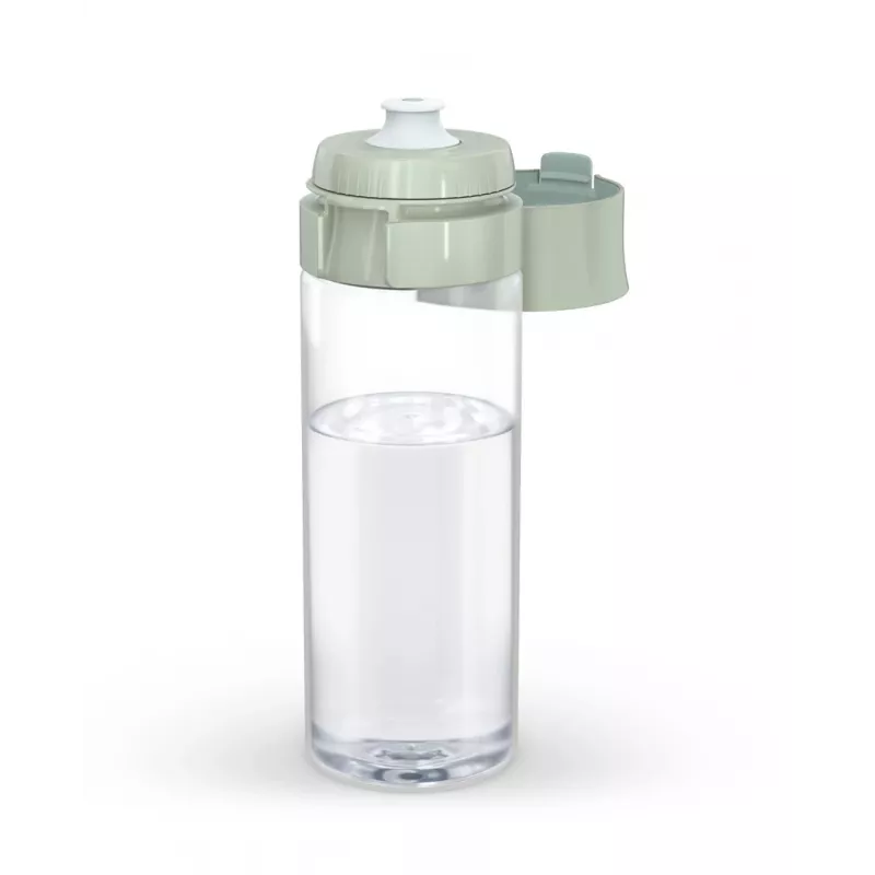 Wiederverwendbare Trinkflasche BRITA Fill&Go Vital 600 ml mit integriertem MicroDisc-Filter, Grün