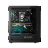 LOGIC CONCEPT Portos ARGB ATX Mid-Tower-Gehäuse, schwarz