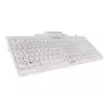 CHERRY KC 1000 SC Kabelgebundene Smartcard-Tastatur Hellgrau USB QWERTY UK