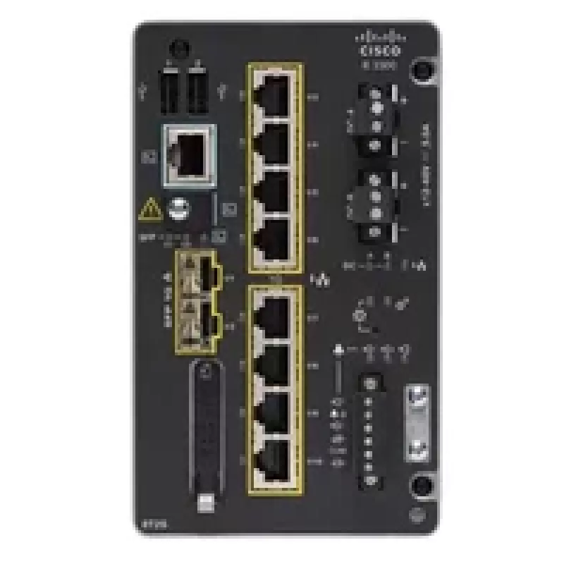 Cisco Catalyst IE3300 Switch mit 8 GE Kupfer + 2 GE SFP Modul