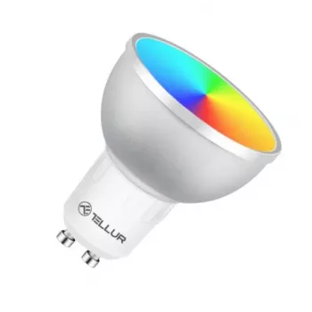 LED Smart Bulb Tellur GU10 5W RGB dimmbar – GU10-Sockel, 5 W, RGB, intelligente Steuerung