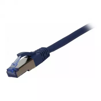 Synergy 21 Patchkabel RJ45 CAT6A 500 MHz 1,5 m Blau S-STP S/FTP Komponentengetestet AWG26 - Kabel - Netzwerk