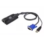 ATEN USB - VGA auf Cat5e/6 KVM-Adapterkabel (CPU-Modul), mit Virtual-Media-Unterstützung