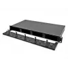 DeLOCK 19 Zoll Glasfaser-Routing-Panel 1U schwarz Rackmontage 1U