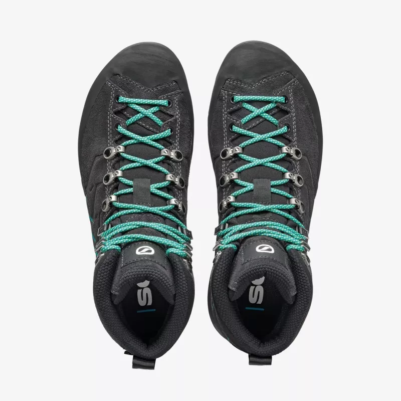 Scarpa MESCALITO TRK GTX WOMAN, 38, Dark Anthracite - Tropical Green
