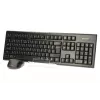 A4Tech 7100N Desktop-Tastatur Maus inklusive RF Wireless QWERTY Englisch Schwarz
