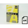 Farbpapier Double A, 80g, A4, 500 Blatt, Lemon