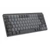 Logitech Master Series MX Mechanical Mini - Tastatur - hintergrundbeleuchtet - Kabellos - Bluetooth LE - QWERTY - Nordic (Dänisch/Finnisch/Norwegisch/Schwedisch)