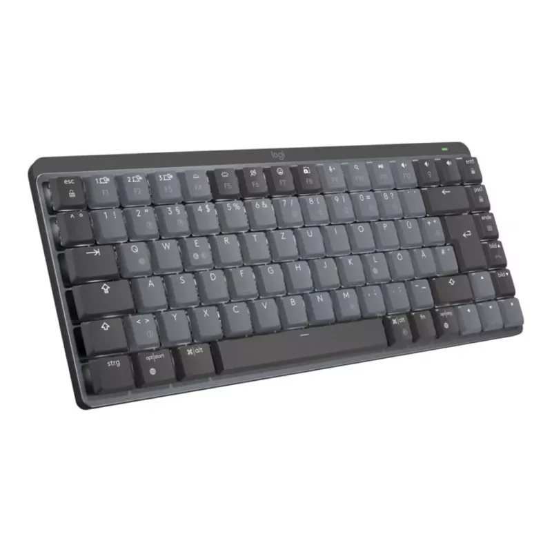 Logitech Master Series MX Mechanical Mini - Tastatur - hintergrundbeleuchtet - Kabellos - Bluetooth LE - QWERTY - Nordic (Dänisch/Finnisch/Norwegisch/Schwedisch)
