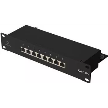 RF-4870828 8 Port Netzwerk-Patchpanel CAT 6a (RF-4870828)