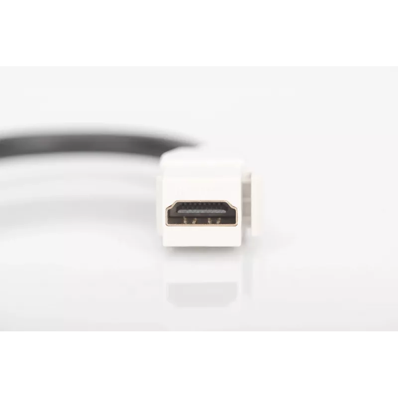 Digitus HDMI 2.0 Keystone Module mit 12 cm Kabel (Buchse/Buchse)