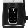 ADLER AD 1305 elektrischer Wasserkocher schwarz/silber