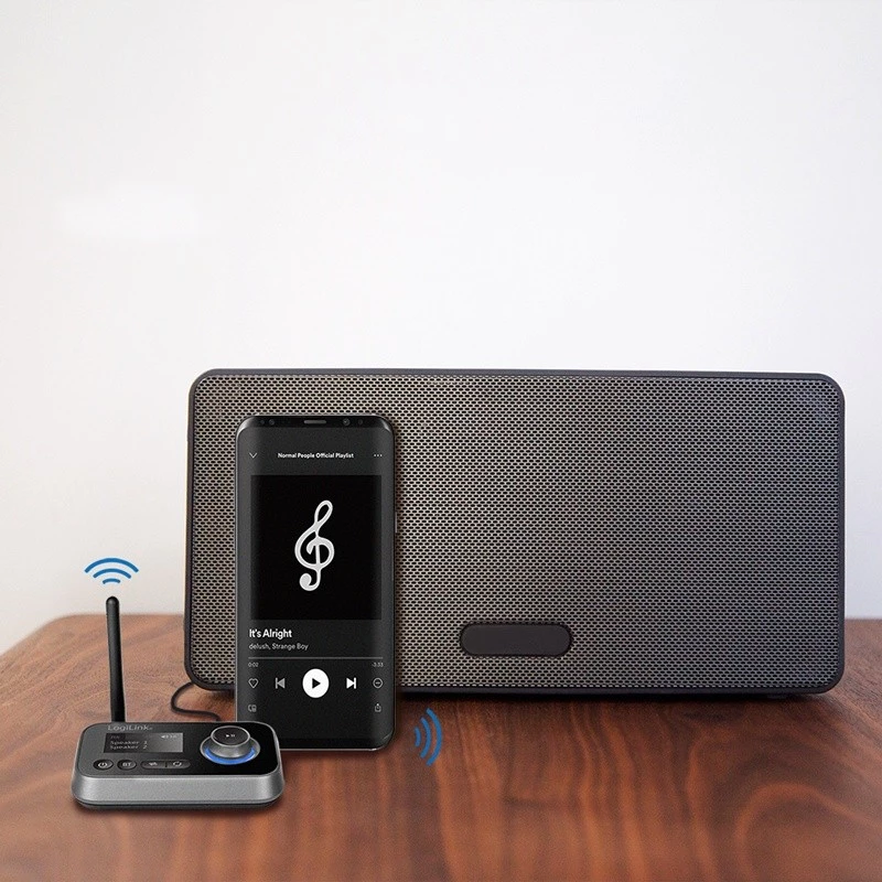 LogiLink BT0062 Bluetooth Audio Transmitter/receiver BT 5.0 10 M Reichweite