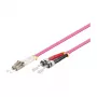 Patchkabel LWL Duplex OM4 (Multimode, 50/125) LC/ST, 5m, Good Connections® (LW-805LT4)