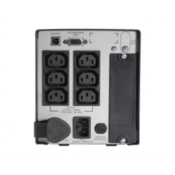APC Smart UPS 750VA 230V USB mit UL-Zulassung, 0,75 kVA, 500 W, 50/60 Hz, 340 J, IEC 60320, 4,8 Min.