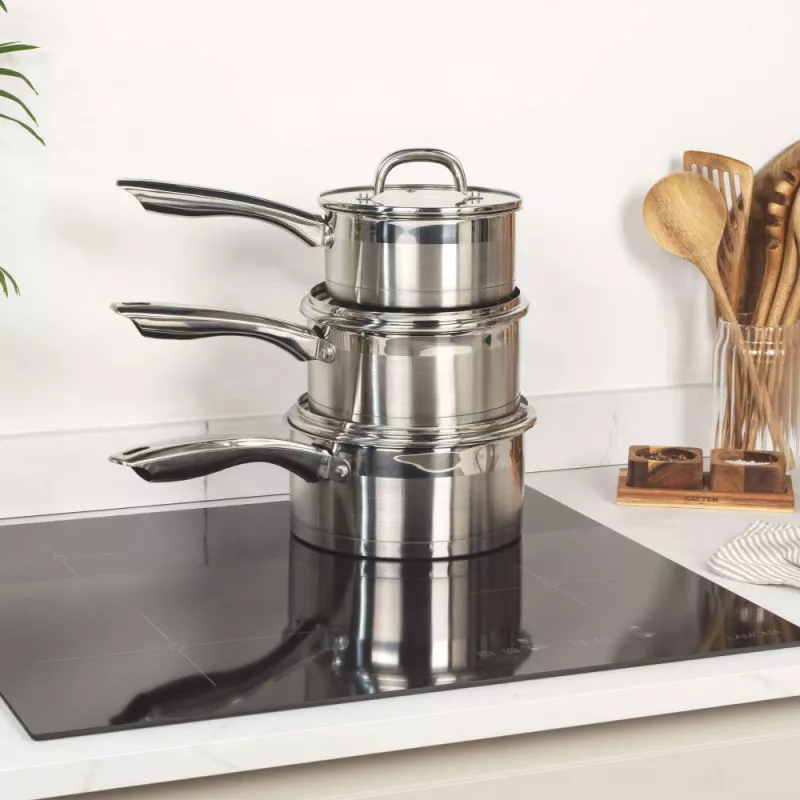 Kochtopfset Salter 3-teilig Antihaft-Töpfe BW06734EU7