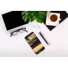 Handyhülle man and wood für iPhone XR — weiß Ebenholz schwarze Holzrückseite, schützende Schale