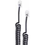 shiverpeaks ®-BASIC-S-Telefonhörer-Spiralkabel-Kabel 2x 4P4C, Weiß, 4,0m (BS70134)