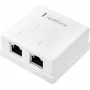 Renkforce Netzwerkadapter Unterputz CAT 6 2 Port Weiß (RF-4540914)