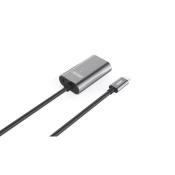 USB-Kabel UNITEK U305A 5m USB 3.2 Gen 1 USB C Grau