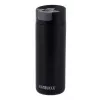 Vakuumflasche Kambukka Olympus 500 ml — 18/10 Edelstahl, vakuumisoliert, schwarz, rutschfester Boden