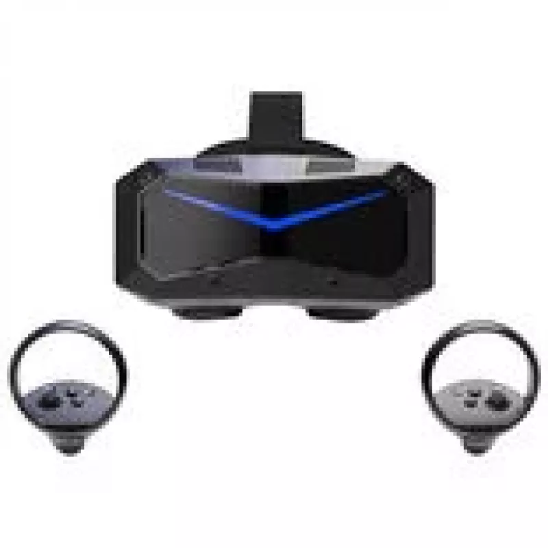 Pimax Crystal Super VR-Headset, 57 PPD + DMAS-Headphones Bundle - schwarz