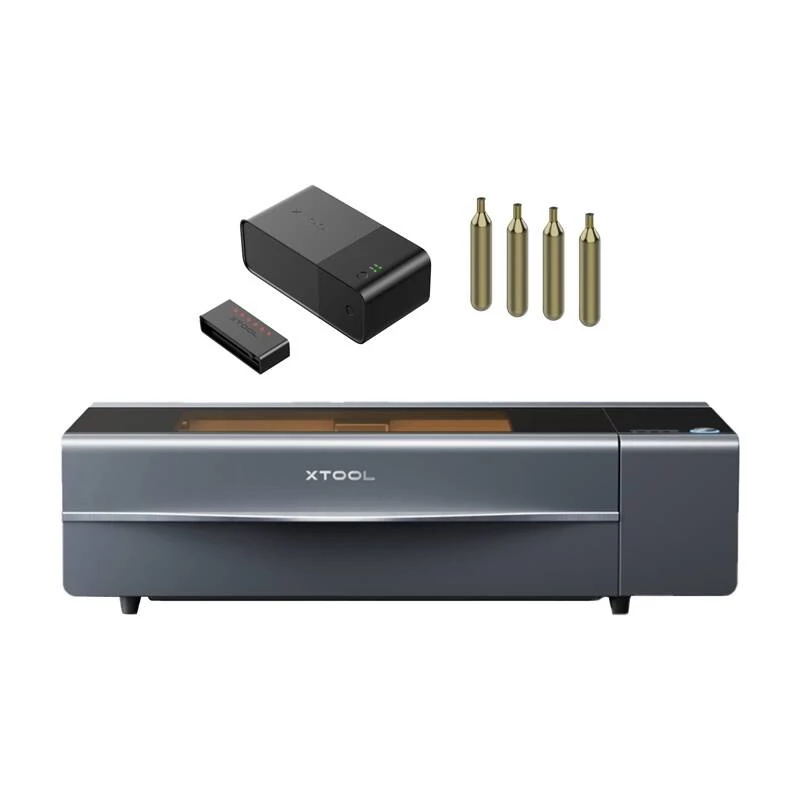 2-in-1 xTool P2S Lasergravurmaschine (grau)