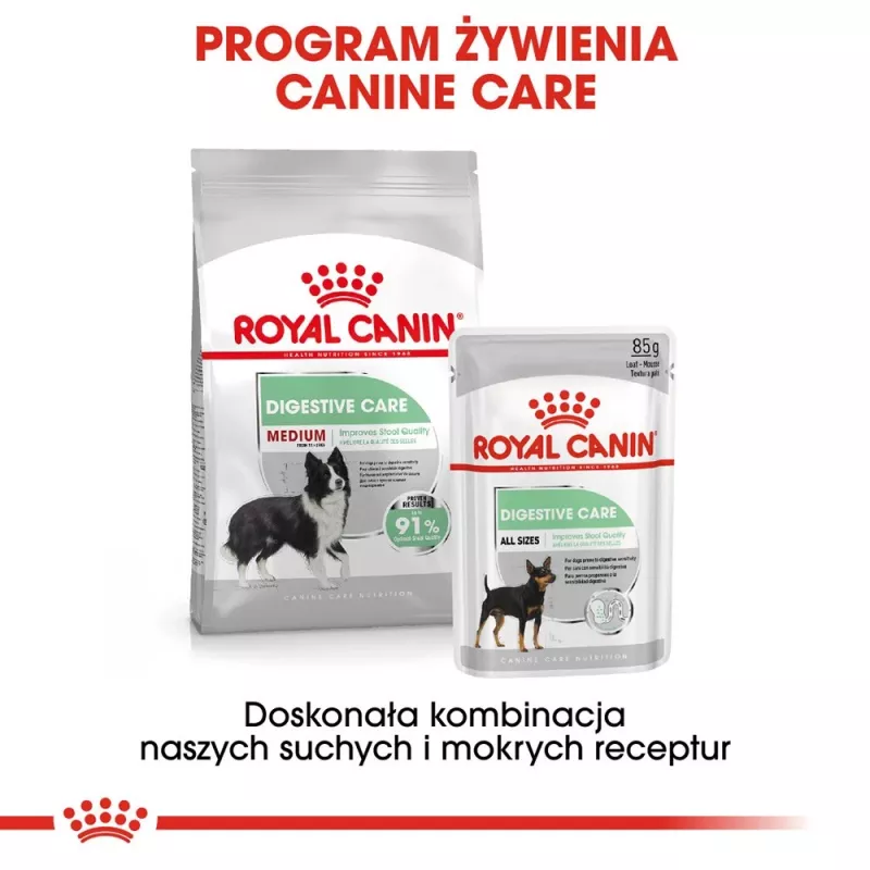 ROYAL CANIN CCN Medium Digestive Care - Trockenfutter für Hunde - 3 kg