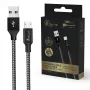 Ladekabel Extralink Smart Life 15W USB-A auf microUSB 100 cm PVC 5V 2,4A schwarz