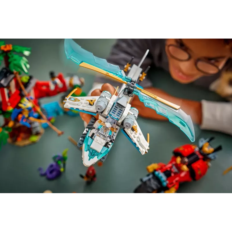 LEGO NINJAGO 71857 Ninja-Fahrzeug-Baumhaus-Schlacht