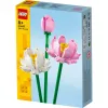 LEGO-Bauset LEGO 40647 Lotus Flowers — Botanical Collection modulares Modell, 220 Teile, Höhe 300 mm, Alter 8+