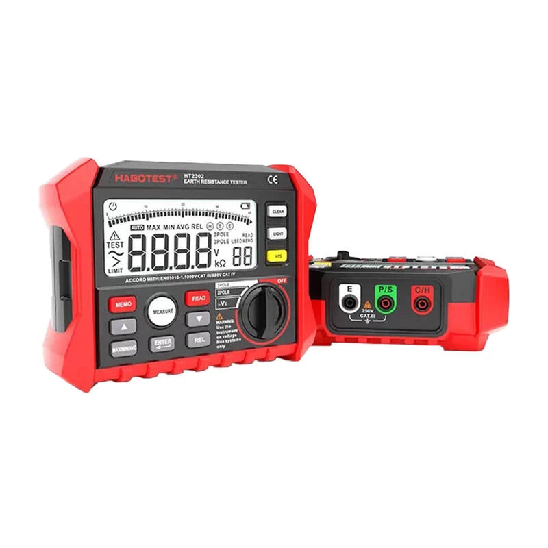 Habotest HT2302 Digitaler Erdungswiderstandstester